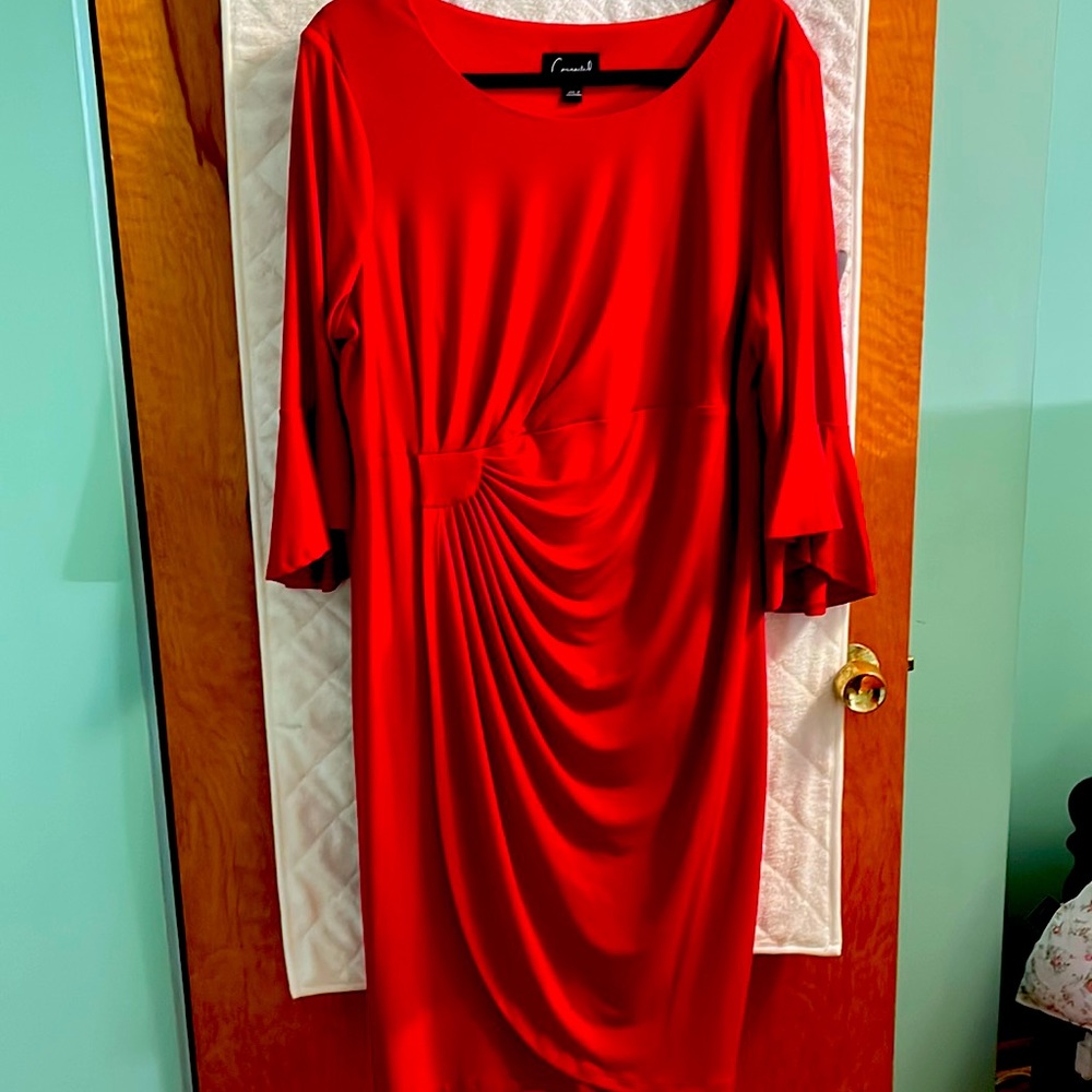 Dress Bran - Red-18w
